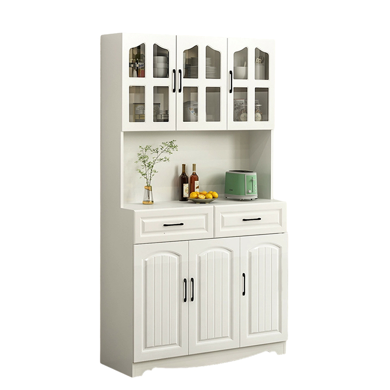 Narrow 15.7'' Wood Cabinets Open Storage with Adjustable Shelves Modern Sideboard/Credenza - image 9