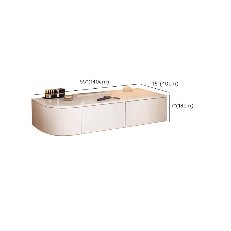 Push-Pull Floating Makeup Vanity with Storage and a Composite Wood Tabletop for Sleeping Quarters in a Trendy Style - image 8