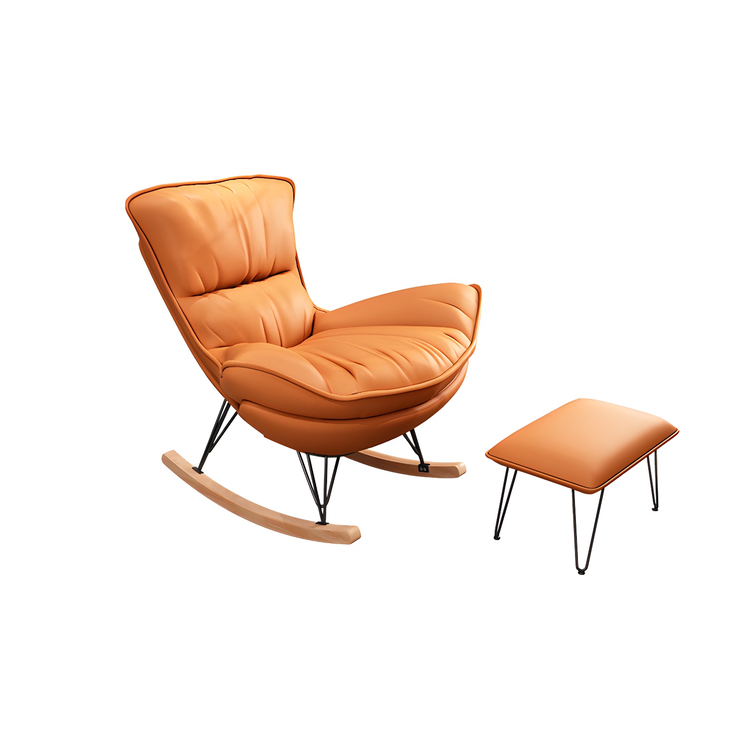 Modern Style Rocking Chair Indoor Sofa Rocking Chair for Living Room - image 12