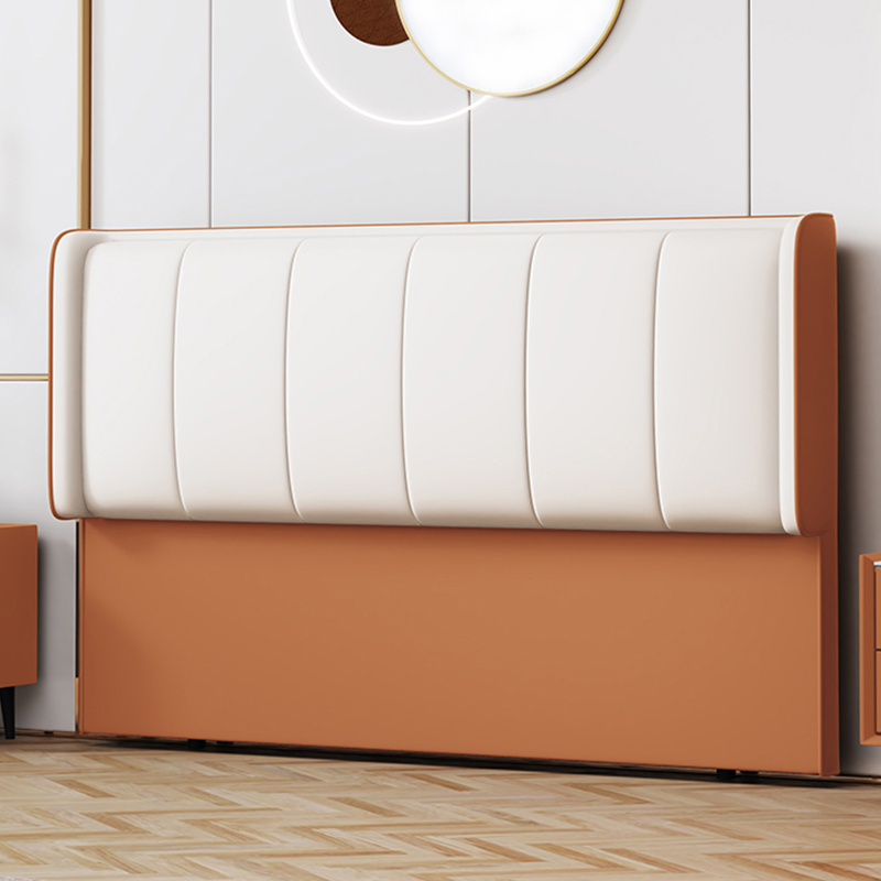 Trendy Panel Headboard in Natural Wood with No Distressing, Rectangle Shape for Twin XL/Full/Queen Bed, Featuring Sponge Upholstery Fill and Standard Height - image 7