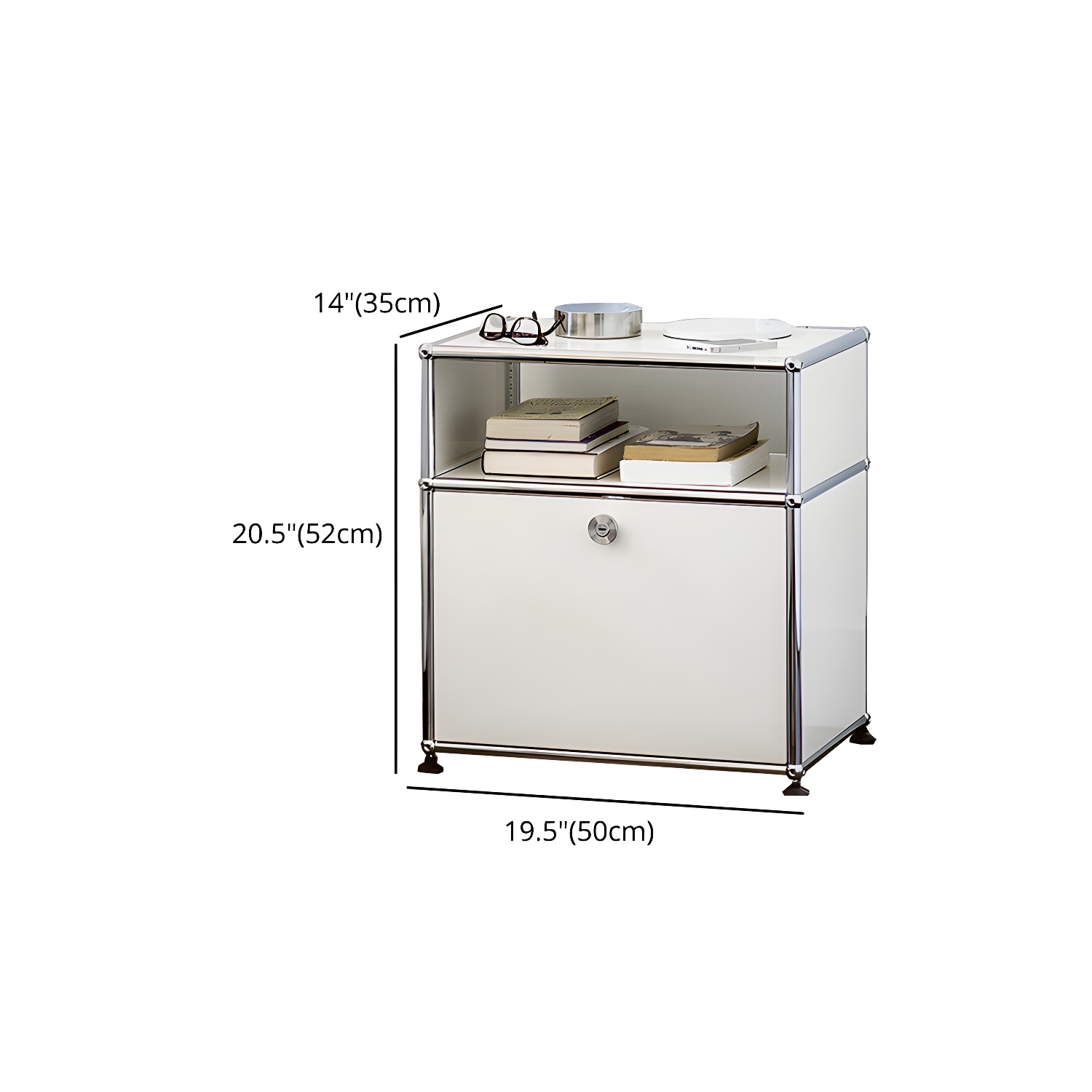 Modern Rectangle Storage Server Metal Sideboard for Dining Room - image 21