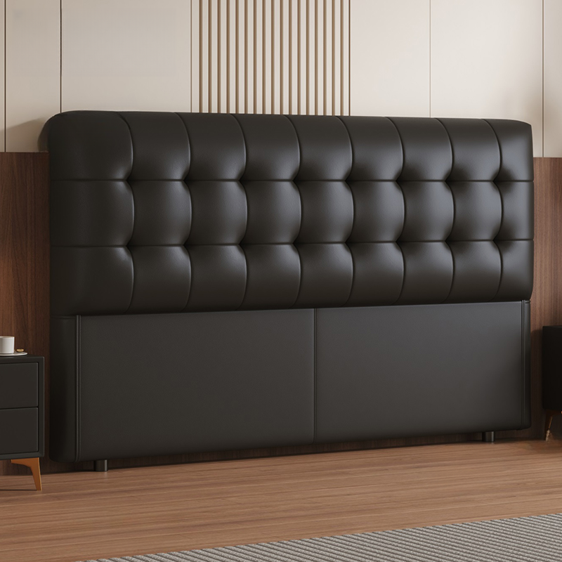Trendy Panel Headboard with No Distressing, Piled Tufted Rectangle Design for King/Queen/Full Bed, Featuring Sponge Upholstery and Standard Height - image 3