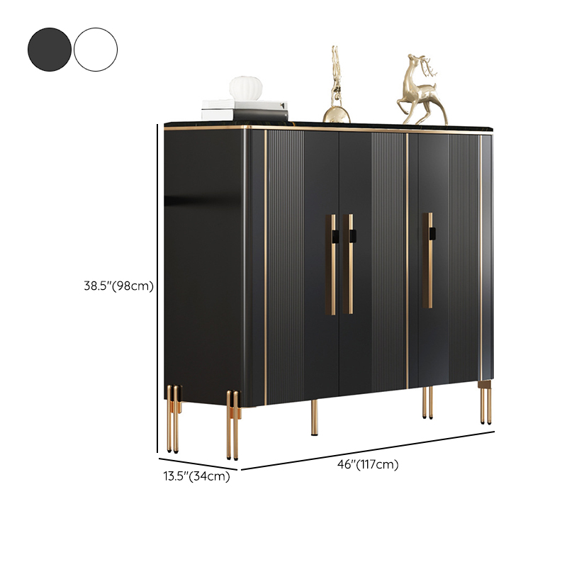 Luxurious Unattached Accent Cabinet with Moisture-proof Reclaimed Wood - image 16