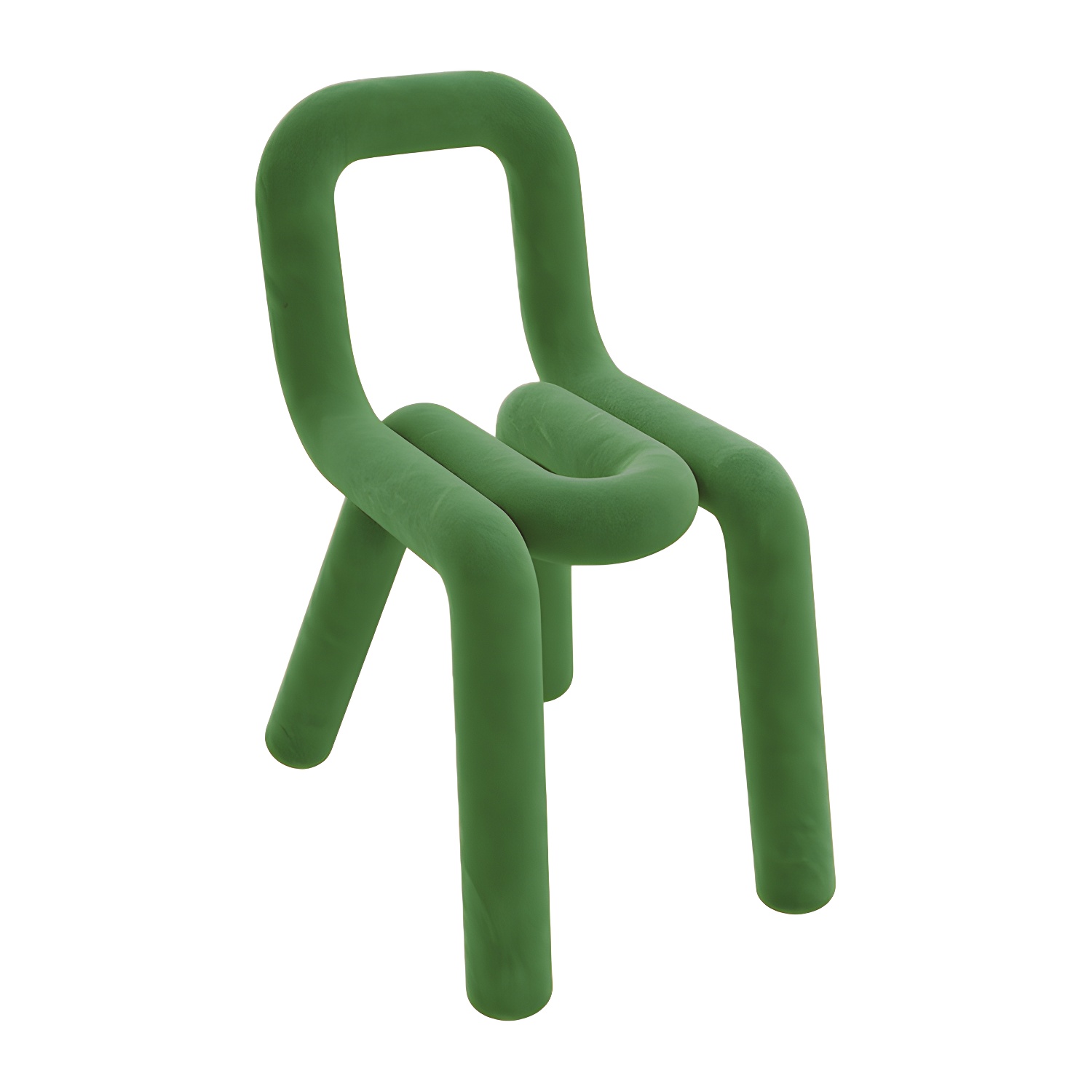 Contemporary Side Chair Velvet Open Back Dining Chair for Indoor