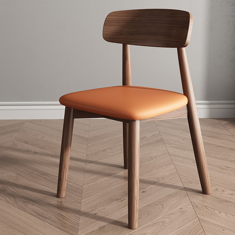 For Restaurant Light-Toned Wood Framed Armless Chair - image 9