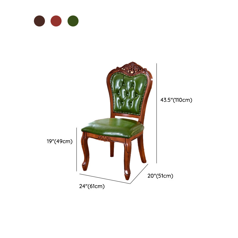 Modern Simple Style Queen Anne Upholstered Arm Chair with Arms, Walnut Timber Legs - image 18