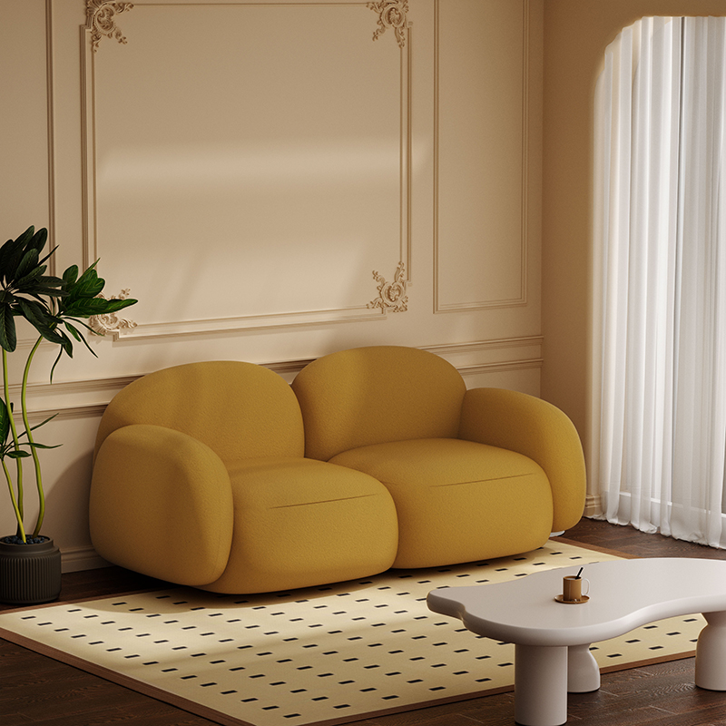 Grey/Green/Coffee Upholstered Cushioned Loveseat with Armrest Living Room - image 8
