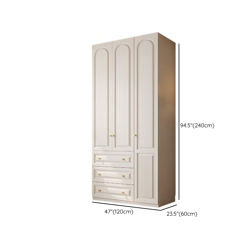 Minimalist Manufactured Wood Independent Almirah with Soft Close Drawer, Interior Shelves, and Clothing Rod - image 17