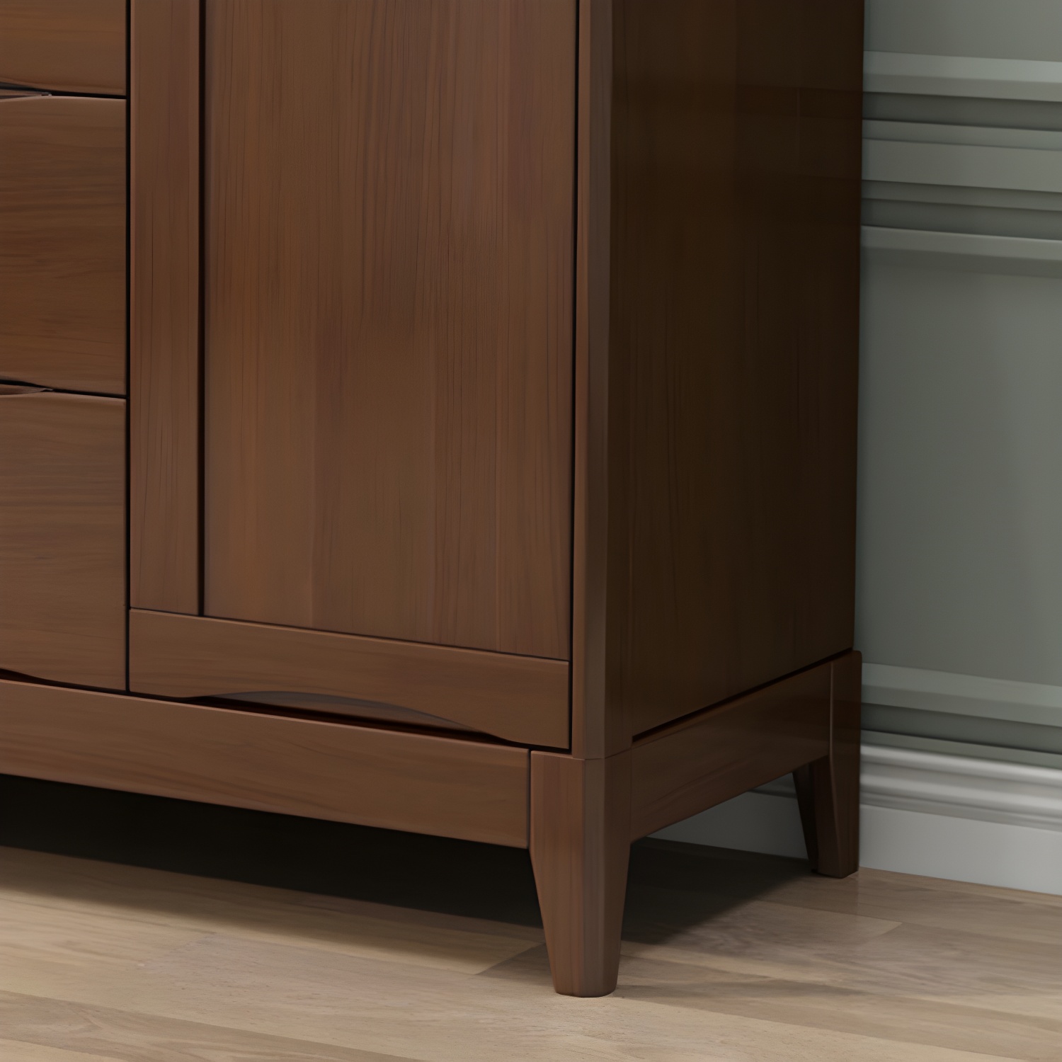 29.5"Tall 4 - Drawer Accent Cabinet, Wooden Rectangle Cabinet - image 10