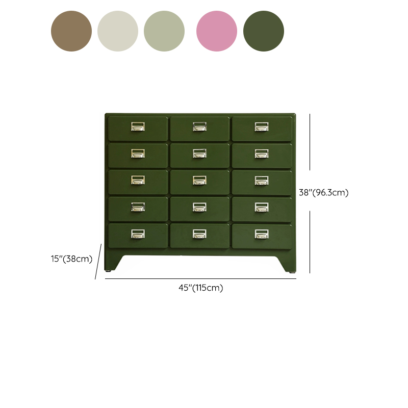 Modern Metal Dresser with Soft-Close Drawers for Bedroom Organization - image 19