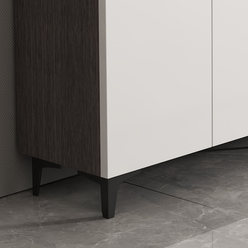 Modish Sideboard with 2 Drawers, 1 Shelf, Larder Storage, Sintered Stone Countertop, and 2/3 Doors - image 9