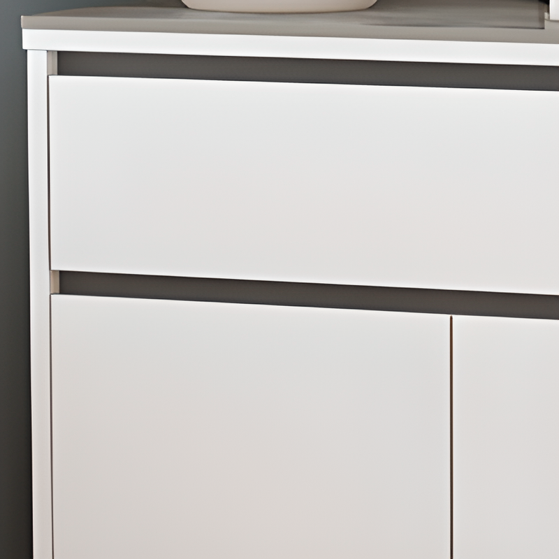 Buffet Table/Server with 1 Drawer, Drawers Storage, Sintered Stone Countertop, Adjustable Shelving, and 4 Doors/3 Doors/2 Doors Tabletop - image 6