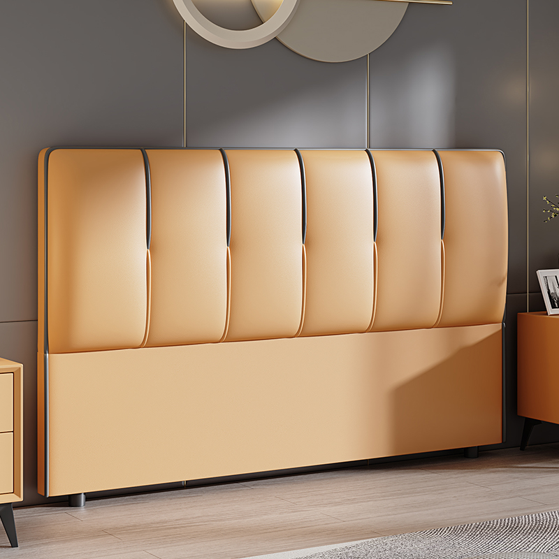 Modish Panel Headboard in Pine Wood with No Distressing, Rectangle Shape for Queen/Full/Twin XL Bed, Featuring Sponge Upholstery and Standard Height - image 5