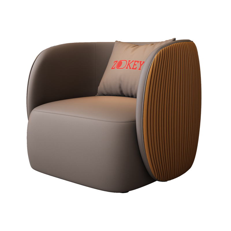Modern Simple Style Dining Table Set with Padded Chair, Back Seat, and Arms