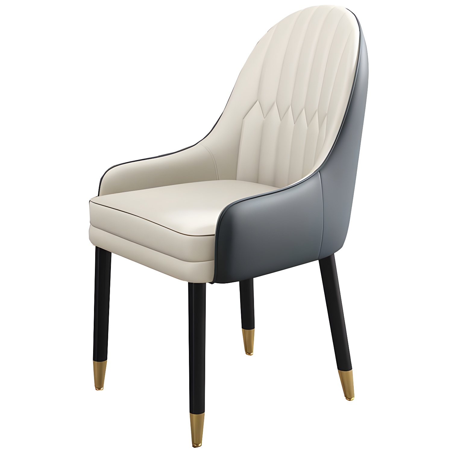Leather Contemporary Home Side Chair Parsons Chair of 21'' Wide Chairs - image 7