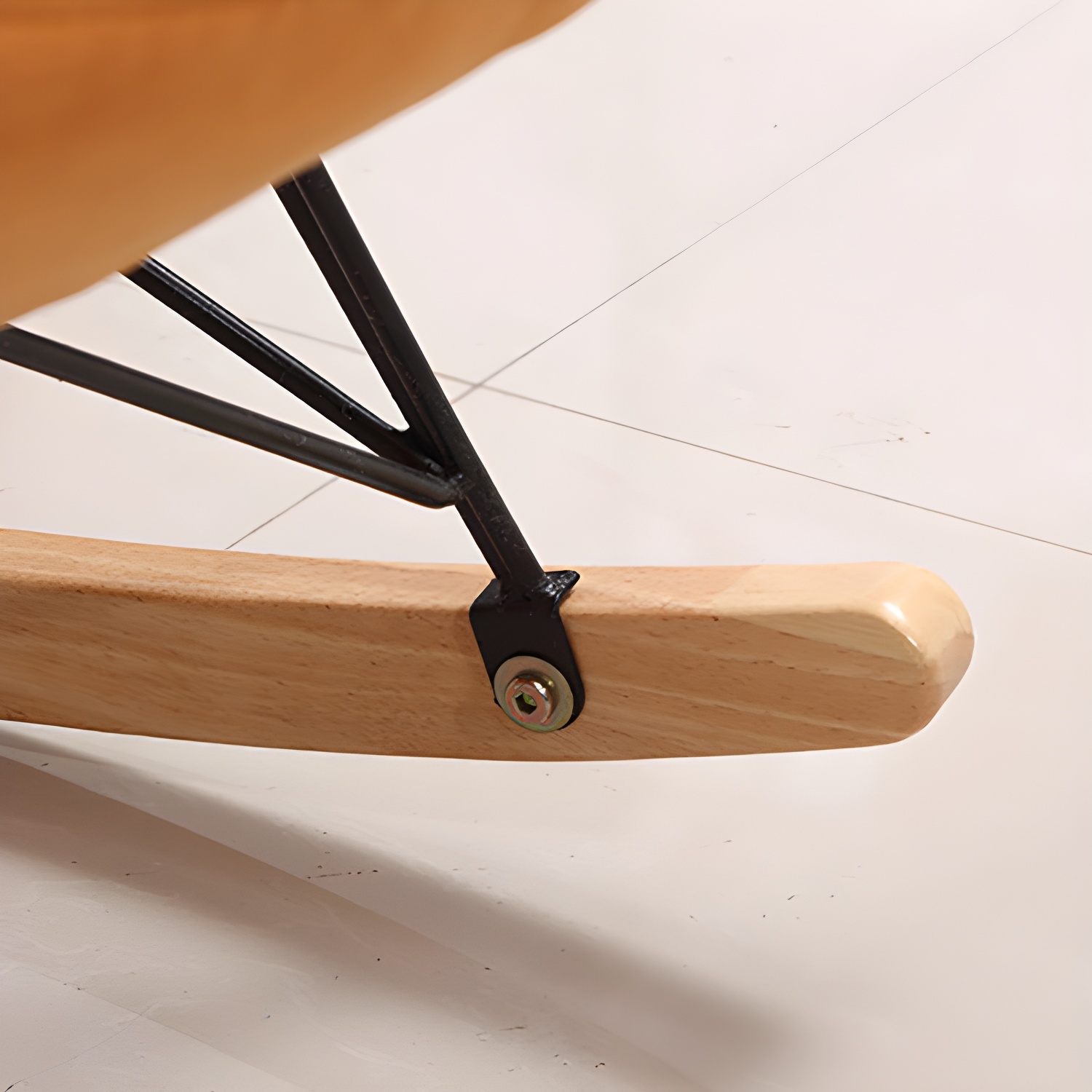 Modern Style Rocking Chair Indoor Mother Feeding Sofa Rocking Chair with Ottoman - image 7