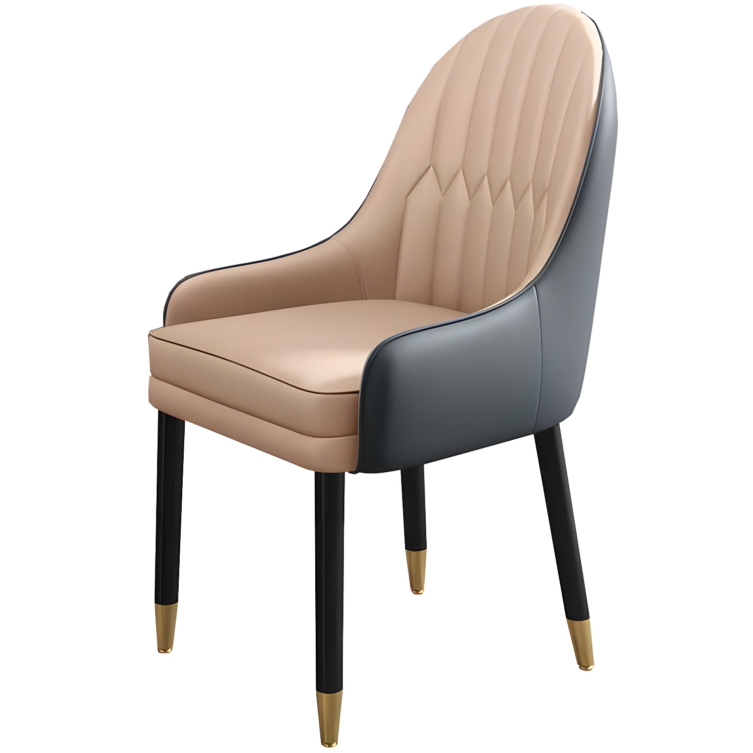 Leather Contemporary Home Side Chair Parsons Chair of 21'' Wide Chairs - image 9