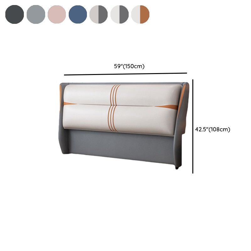 Simple Full(54"W x 75"L) Free-standing Standard Panel No Distressing With Legs in Wood/ Upholstery and Sponge - image 20