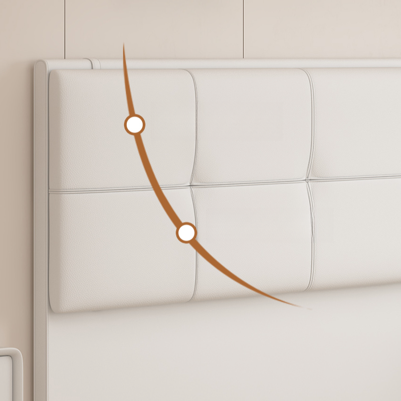 Modish Style Panel Headboard with No Distressing, Button-tufted Rectangle Design for Twin XL/King/Queen Bed, Featuring Sponge Upholstery Fill and Standard Height - image 9