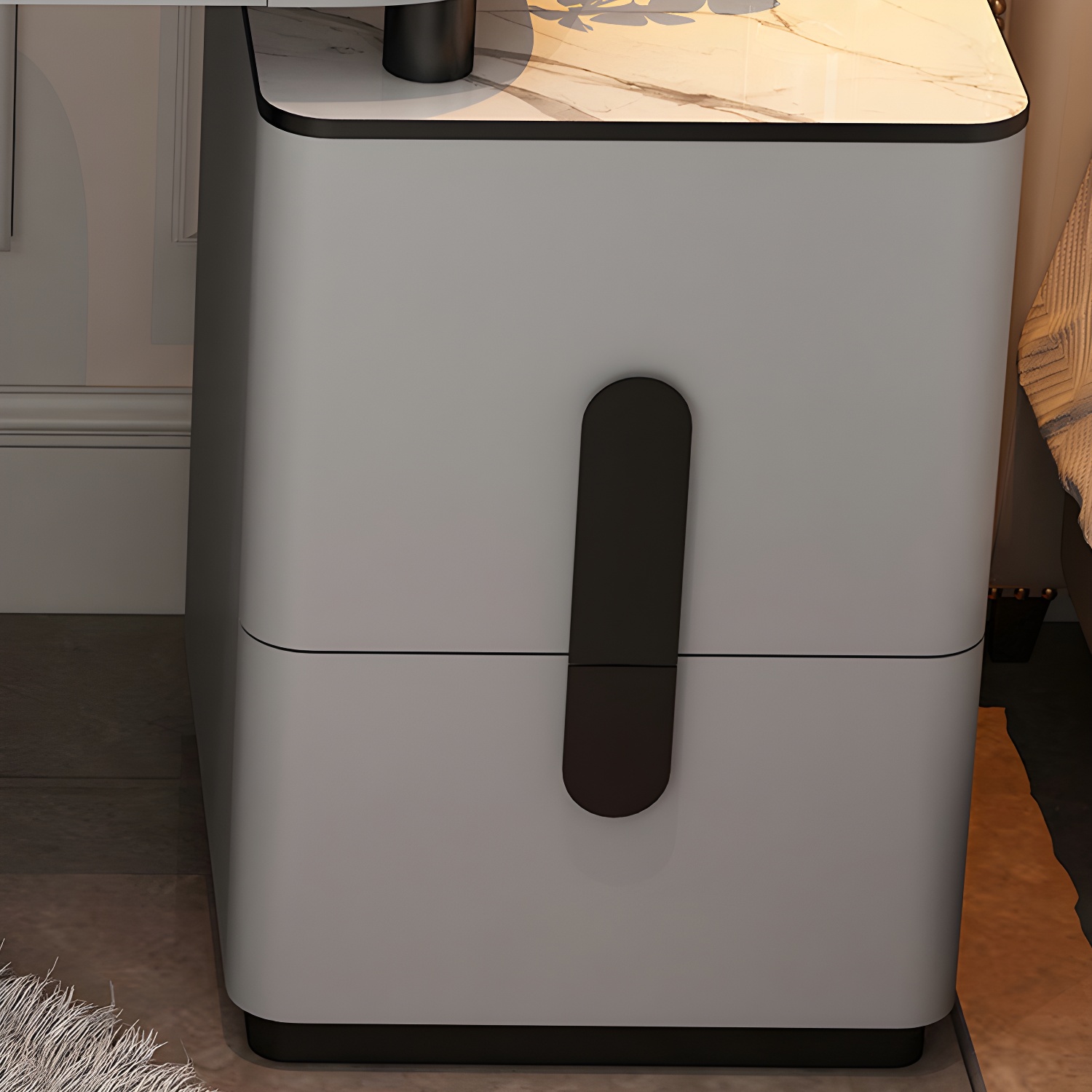 Contemporary Wood Make-up Vanity 15.75" Wide Make-up Vanity with Drawers - image 10