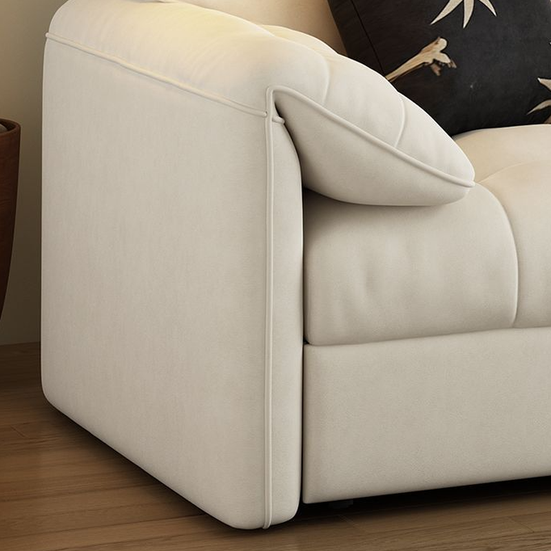 L-Shape/Straight White Sofa/Sofa Recliner with Under-seat Storage and Left/Horizontal Orientation - image 6