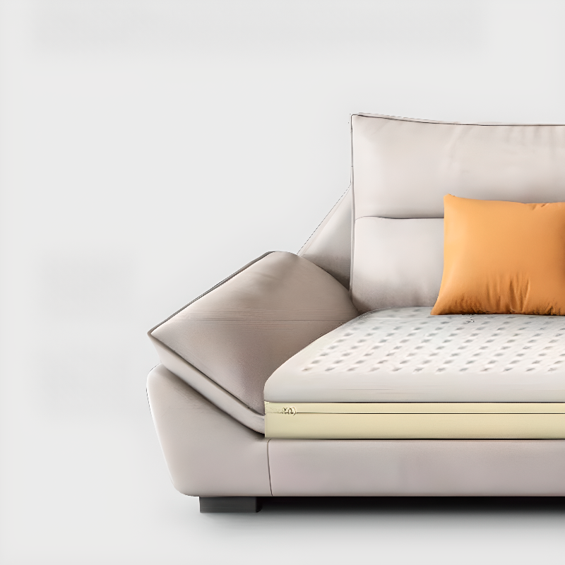 Functional L-Shape/Straight Sofa Couch/Sofa Recliner for Parlor with Reversible/Horizontal Orientation and Concealed Support - image 9