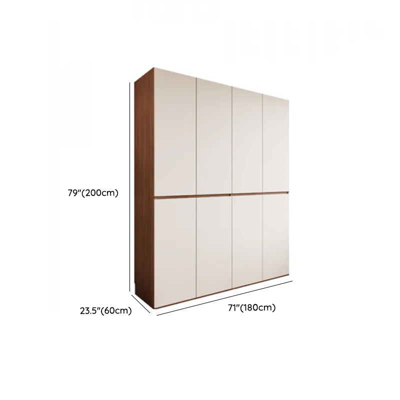 Acorn Minimalist Wooden Wardrobe Closet with Soft Close Door, Interior Shelves, and Clothing Rod - image 11