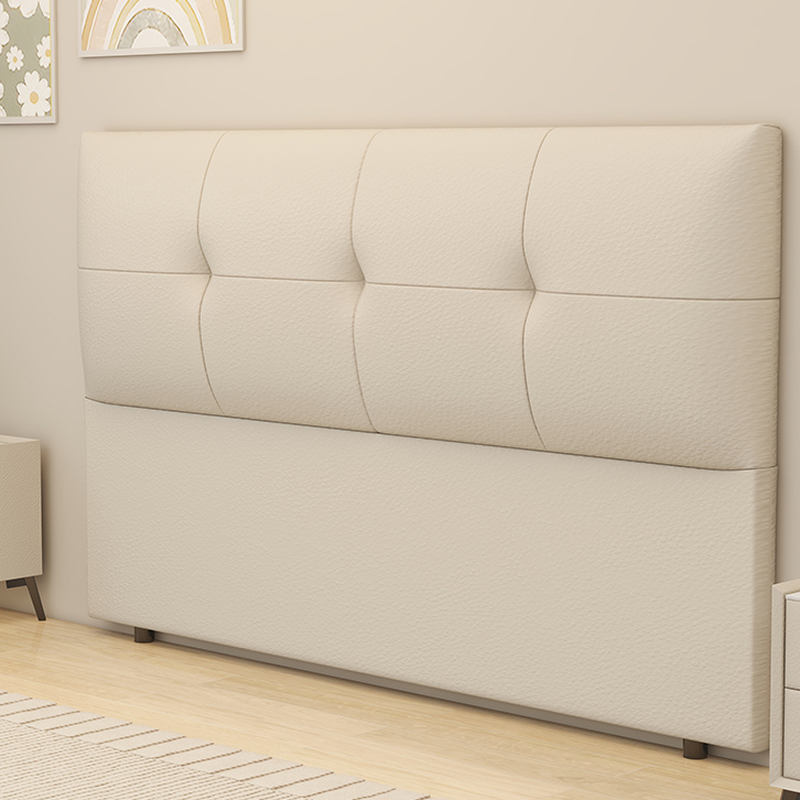 Simplistic Panel Headboard with No Distressing, Piled Tufted Design, Rectangular Shape for Queen/Full/Twin XL Bed, Featuring Sponge Upholstery and Standard Height - image 8