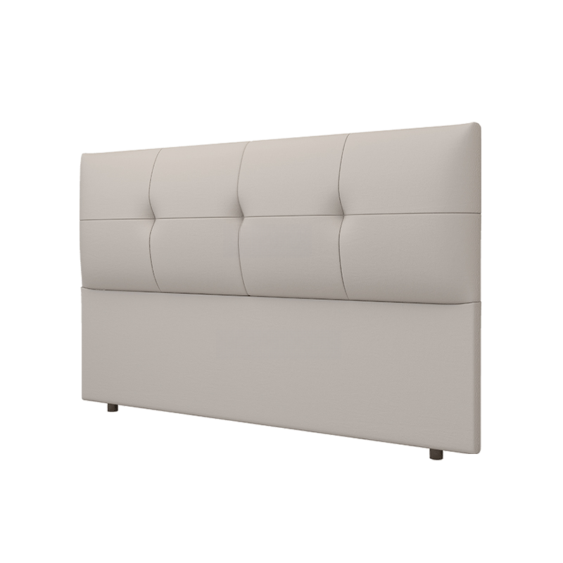 Simplistic Panel Headboard with No Distressing, Piled Tufted Design, Rectangular Shape for Queen/Full/Twin XL Bed, Featuring Sponge Upholstery and Standard Height - image 6