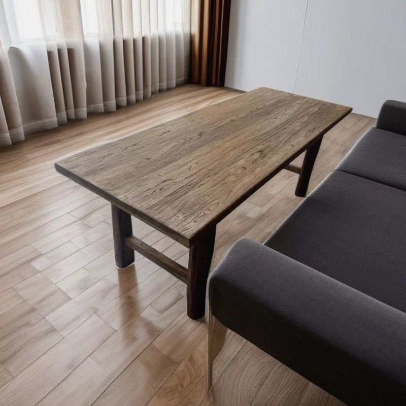 Classic Cocoa Rectangular Timber Dining Table, Standard Height, Fixed Mechanism, Seats 8/4/6 - image 3