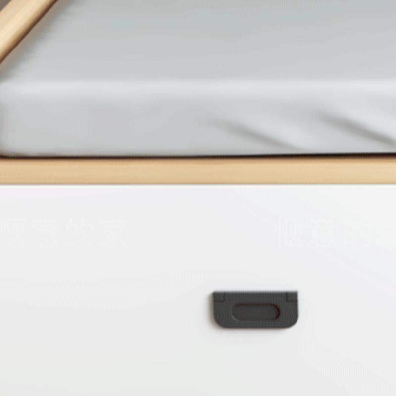 Solid Color Storage Included Bed with 3 Storage Boxes for Bedroom - image 7