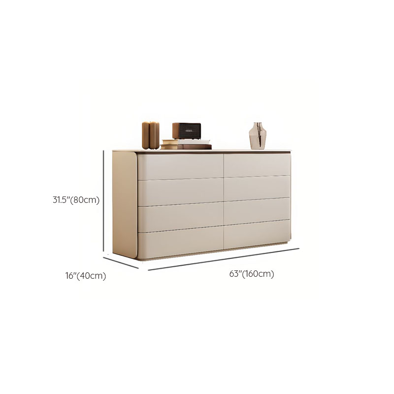 Contemporary Lumber Horizontal/Vertical Double Dresser/Bachelor Chest with 8 Drawers/5 Drawers/3 Drawers - image 24