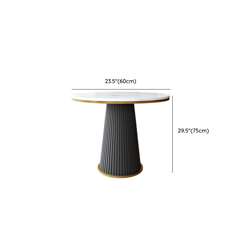 Modern Simple Style Dining Table Set with Padded Chair, Back Seat, and Arms - image 12