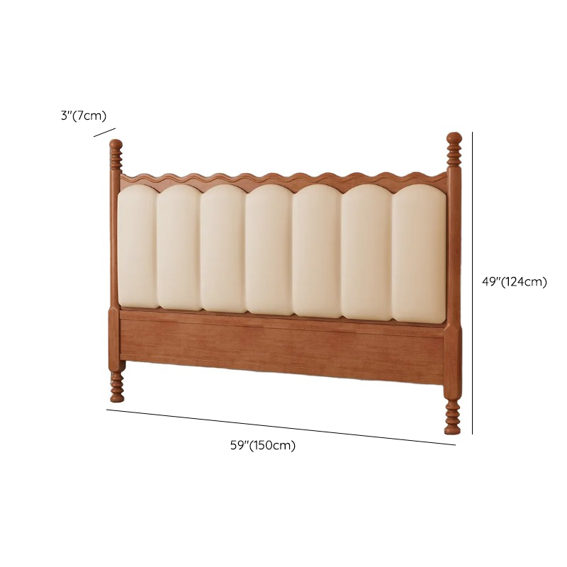 Contemporary Free-standing Standard Queen(60"W x 80"L)/Full(54"W x 75"L) Panel No Distressing With Legs in Wood and Sponge - image 9