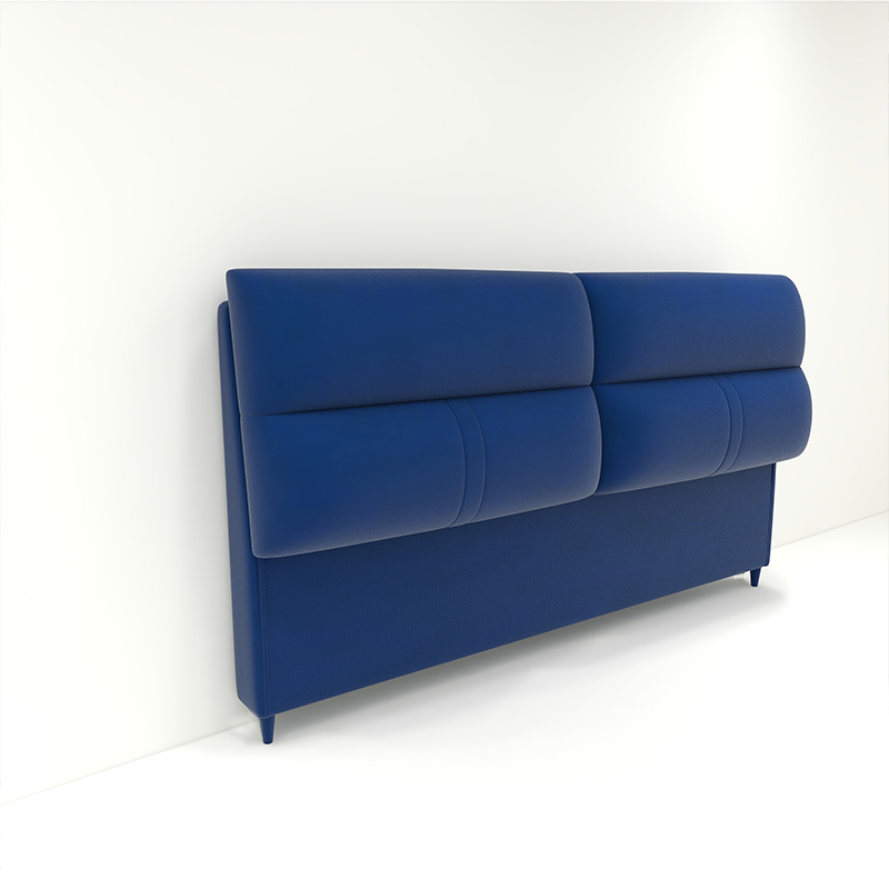 Trendy Free-standing Standard Full(54"W x 75"L)/Twin(38"W x 75"L) Panel No Distressing in Pine Tufted and Cotton