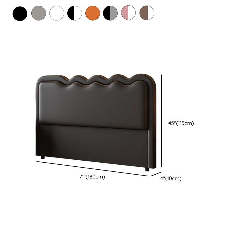 Modish Style Panel Headboard with No Distressing in Timber for King/Queen/Full Bed, Featuring Sponge Upholstery Fill, Free-standing Installation, and Standard Height - image 16