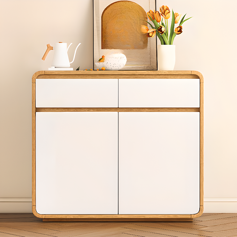 Narrow/Standard/Wide Lumber 2 Drawers/3 Drawers Locker Variable Shelf 4 Doors/2 Doors/3 Doors Functional Storage Cabinet Sideboard - image 3