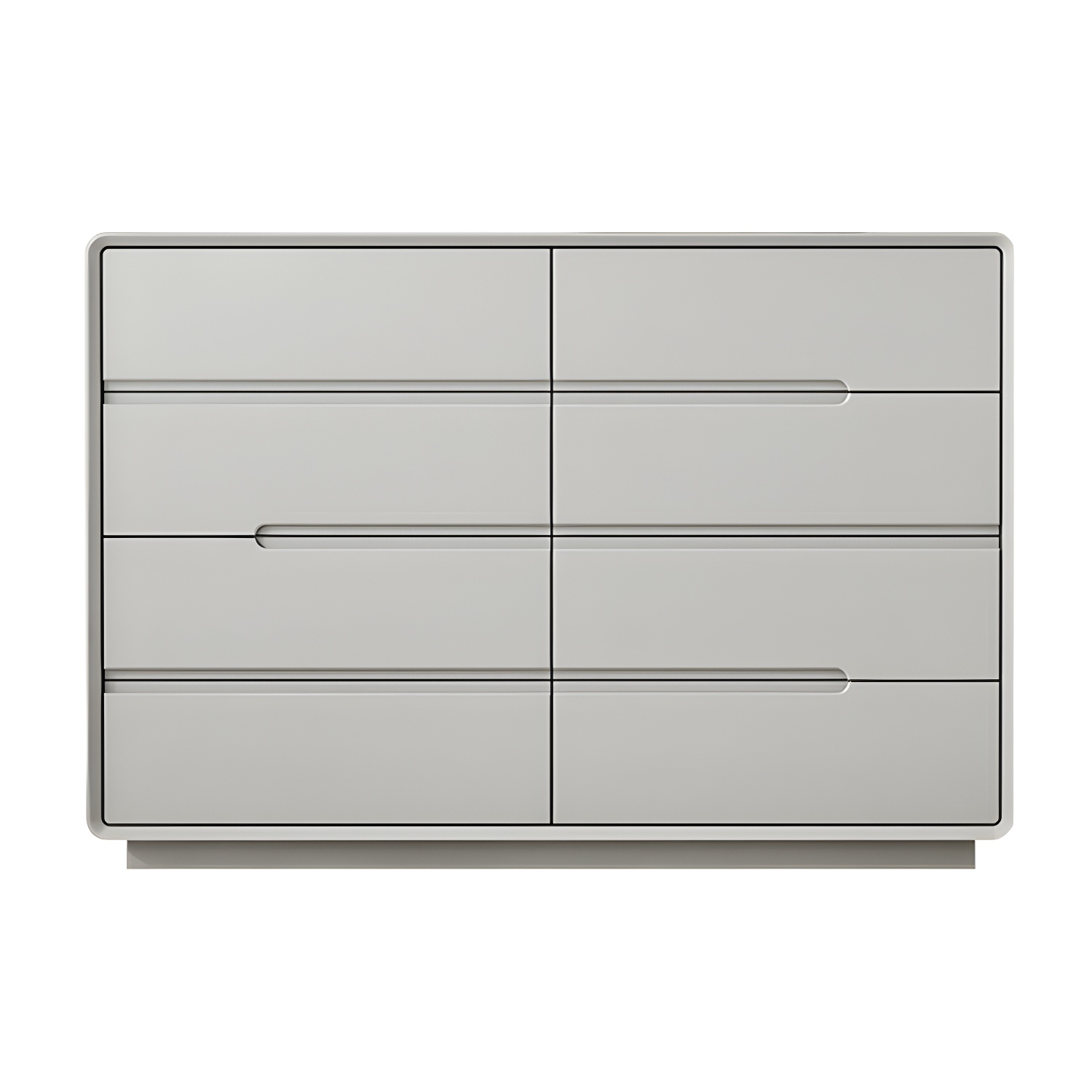 Light Oak Modern Dresser with Solid Wood Construction and Soft-Close Drawers - image 2