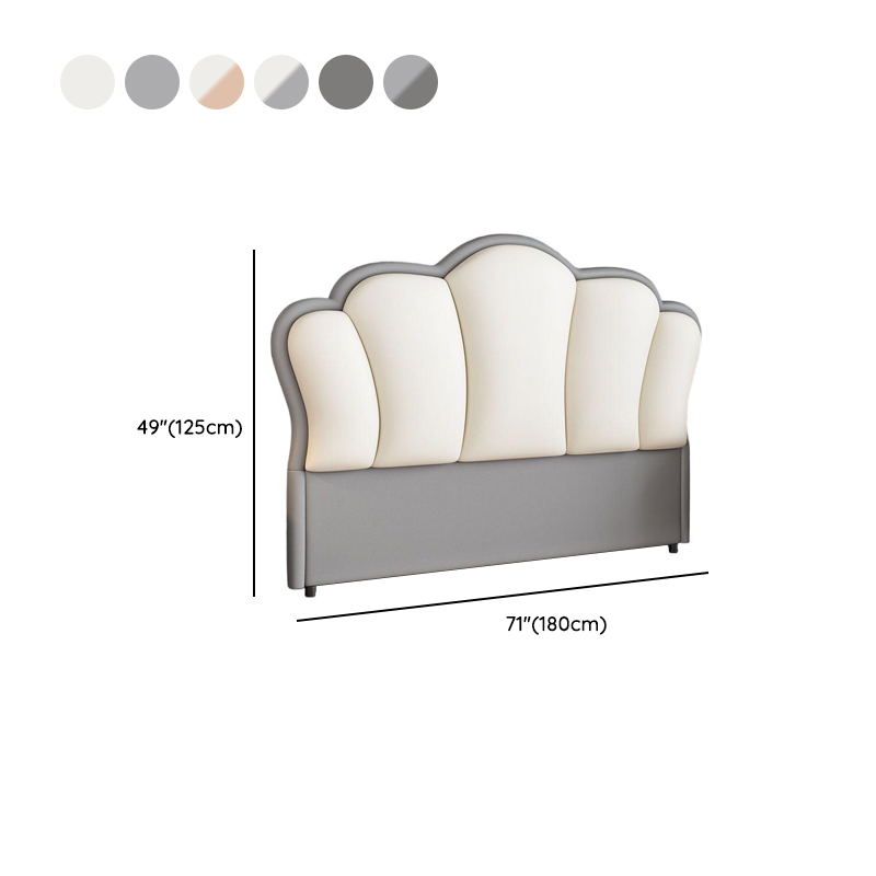 Modish Style Timber Panel Headboard for Queen/Full/Twin XL Bed with No Distressing, Sponge Upholstery Fill, Free-standing Standard Installation, and Standard Height - image 11