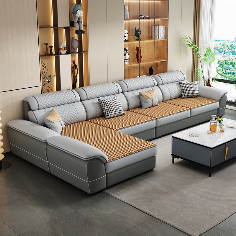 4 Pc L-Shape/Straight Left Hand Facing/Horizontal Sofa Recliner/Sofa Couch for 5 Person - image 3