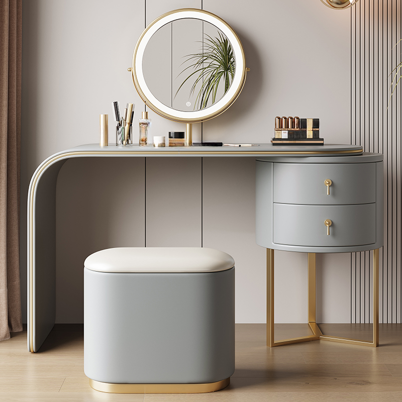 Illuminating Vanity Set with Adjustable Touch & Adjustable Brightness, with Desk - image 4