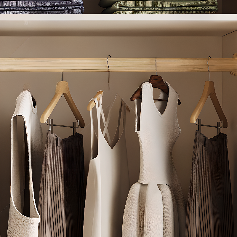 Simplistic White Detached Almirah with 3 Drawers, Interior Shelves, and Hinged Door - image 3