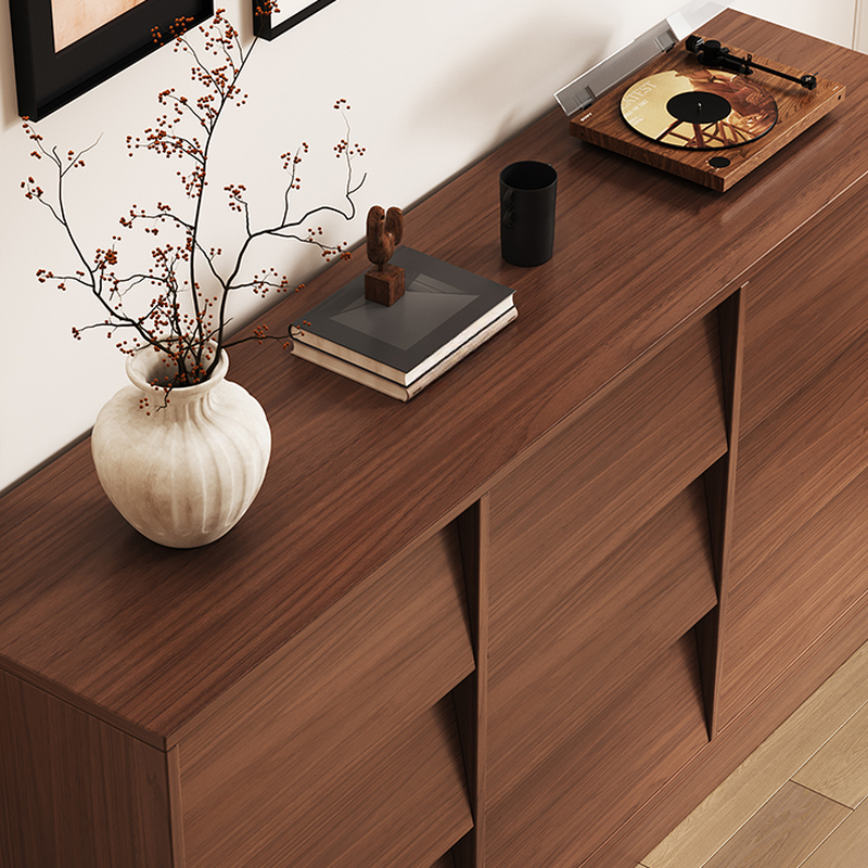 Cocoa Casual Natural Wood Console Dresser/Bachelor Chest with 9/6/3 Drawers in Horizontal/Vertical Orientation - image 4