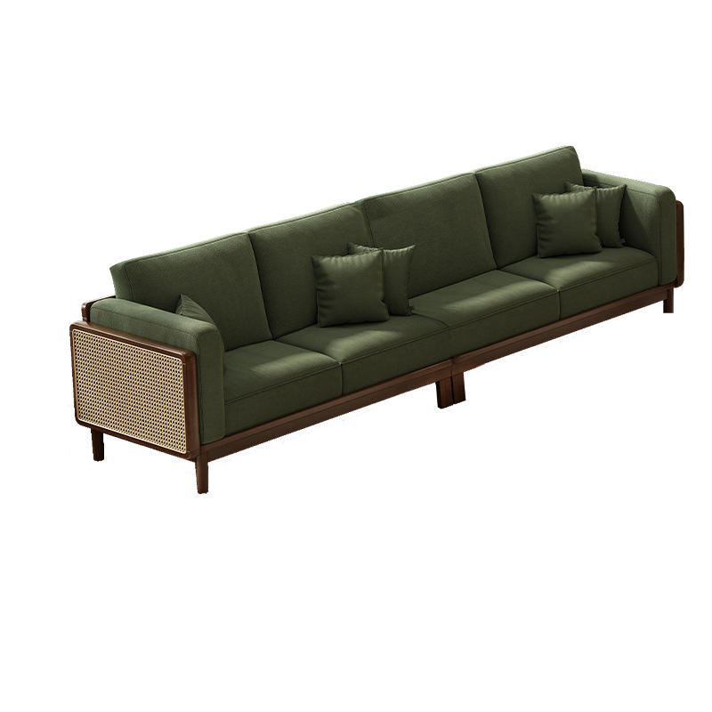 Victorian Style Jade Green Sofa Couch/Single Sofa for Sitting Room with 1 to 5 Pillows - image 10