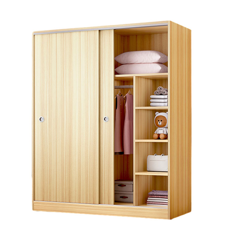 Elegant Wood Armoire Wardrobe with Clothing Rod and Shelves - Modern Style - No Distressing - image 9