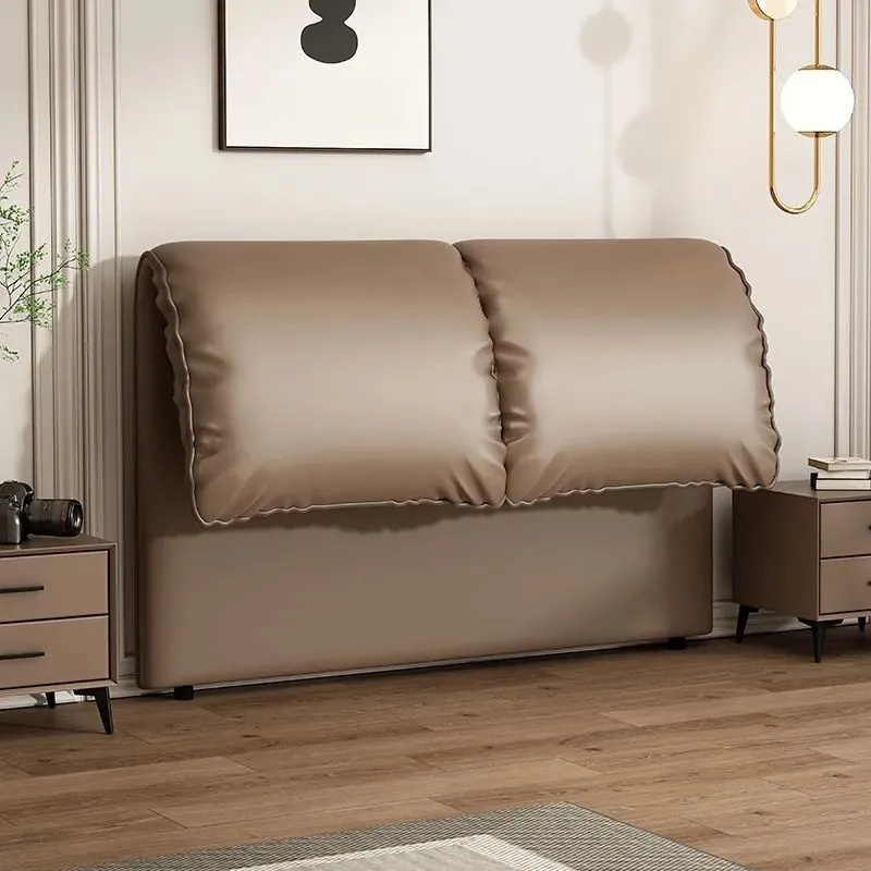 Art Deco Style Panel Headboard in Pine Wood with No Distressing, Rectangle Shape for Full/Queen/Twin XL Bed, Cotton Upholstery, Standard Height - image 4