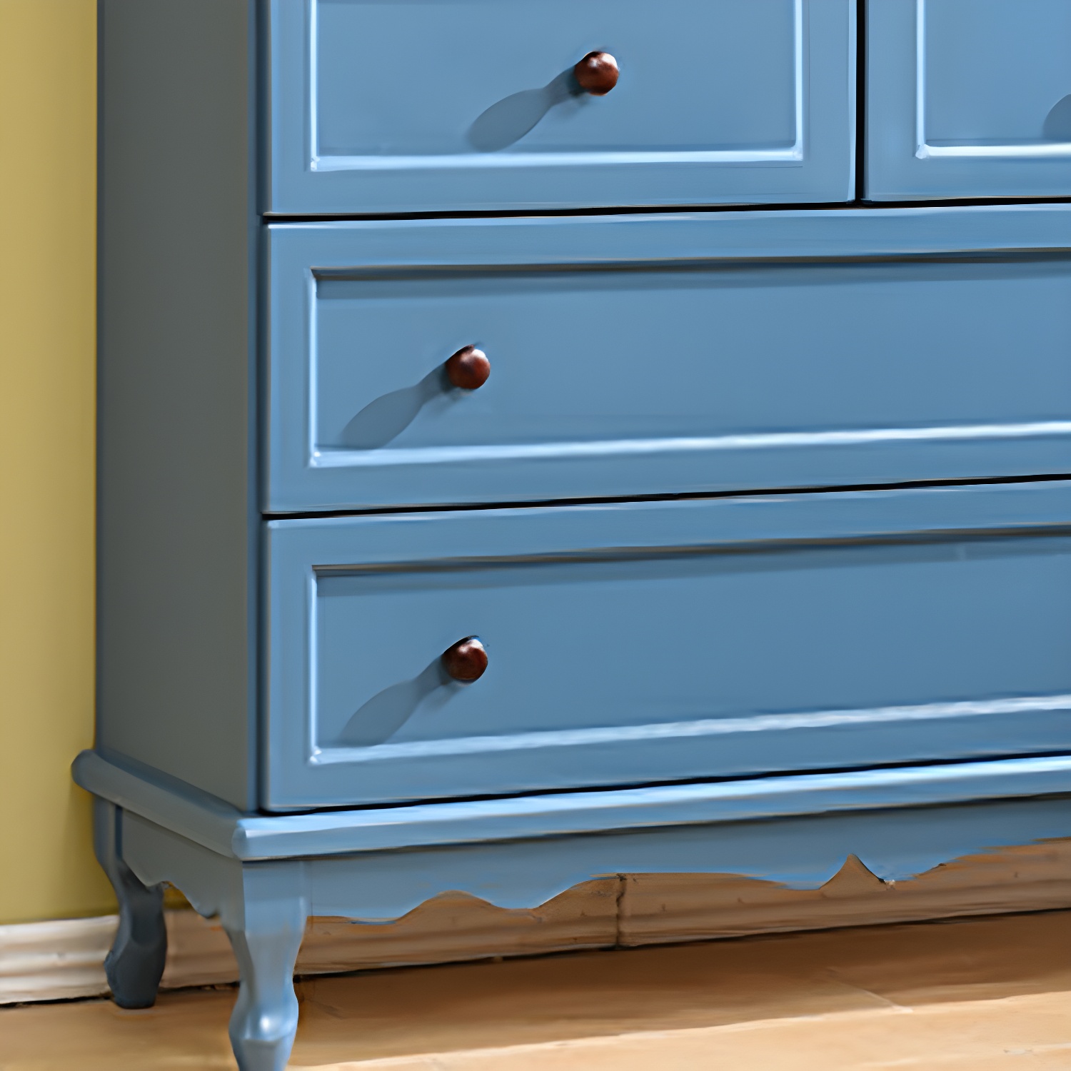 Traditional Solid Wood Dressers with Self Close Drawers in Compact Size - image 11