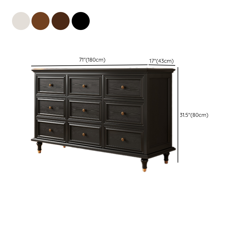 Trendy Composite Wood Double Dresser with 8/10/5 Drawers in Horizontal/Vertical Orientation - image 18