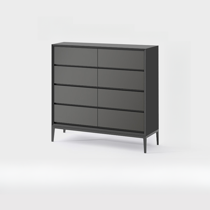 Trendy Raw Wood Console Dresser, Horizontal with 8 Drawers - image 4