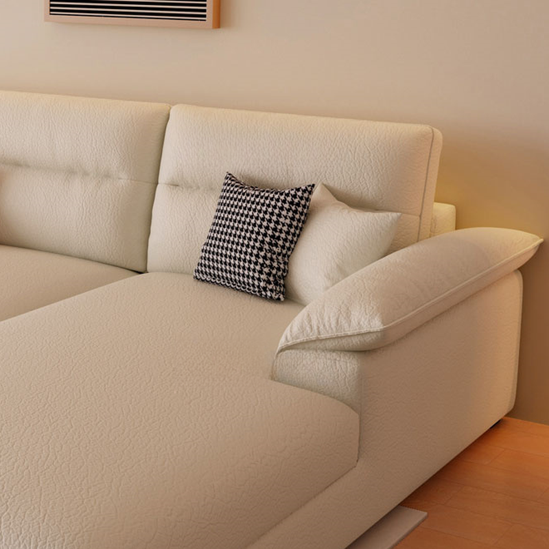 Straight Horizontal 5 Person Memory Foam Filled Sofa Couch with Decorative-stitched Tufting - image 3